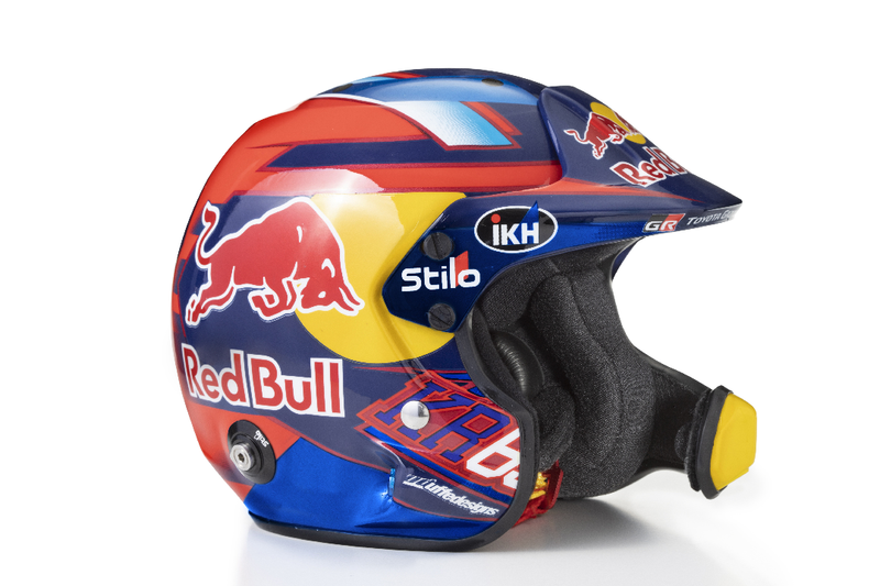 Kalle Rovanperä, 2022 regular livery Stilo Mini Helmet