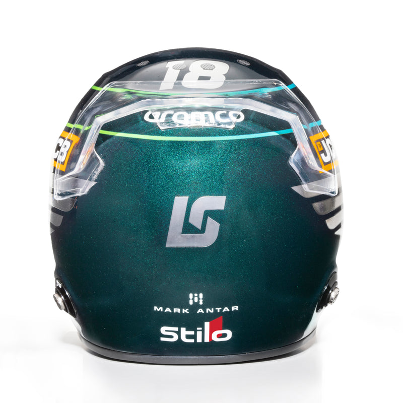 Lance Stroll, 2023 regular livery Stilo Mini Helmet