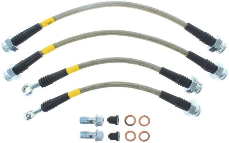 StopTech 04-06 Pontiac GTO Stainless Steel Rear Brake Lines