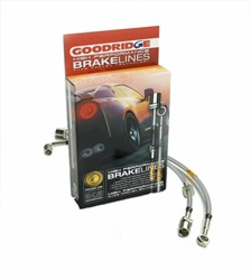 Goodridge 92-95 Mazda MX-3 All Models Stainless Steel Brake Line Kit