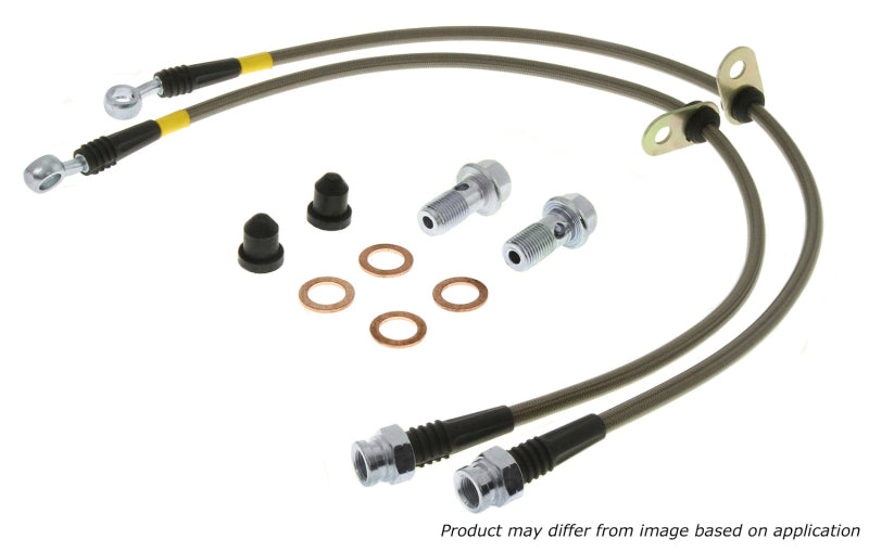 StopTech 03-05 Dodge SRT-4 Stainless Steel Front Brake Lines