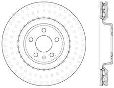 StopTech Power Slot 12 Audi A6 Quattro/11-12 A7 Quattro / 07/11-13 S4 Front Right Slotted Rotor